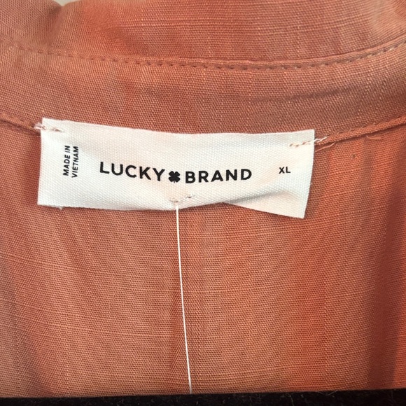 Universal Thread Rust Button-Down Midi Dress - Picture 2 of 4